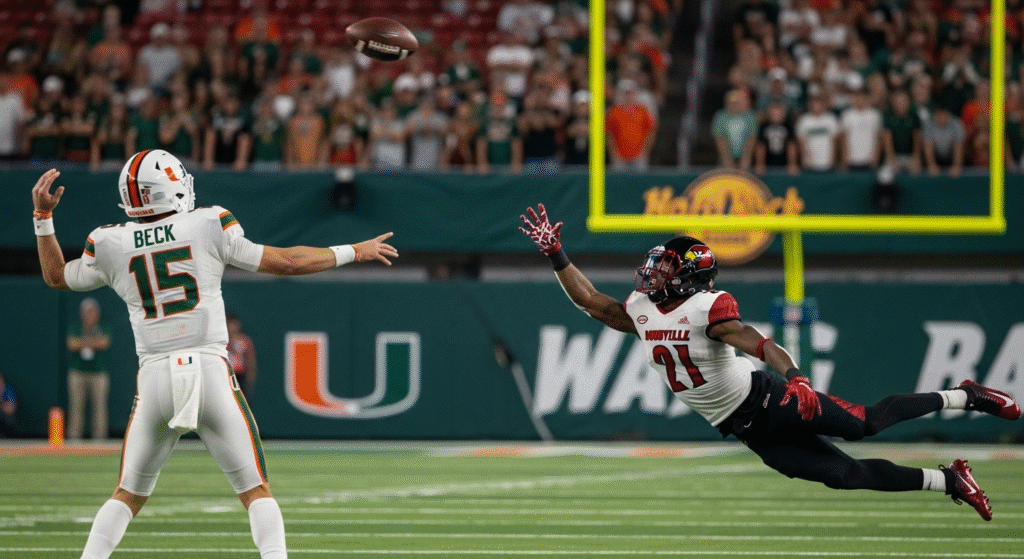 Miami Hurricanes vs. Louisville Cardinals